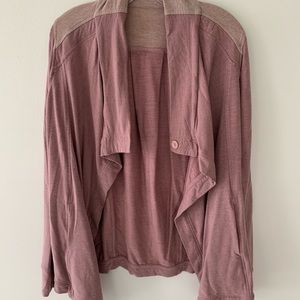 Lululemon button sweatshirt jacket